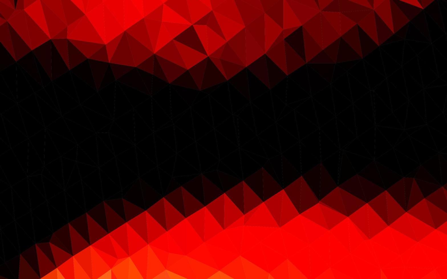 Light Red vector low poly layout.