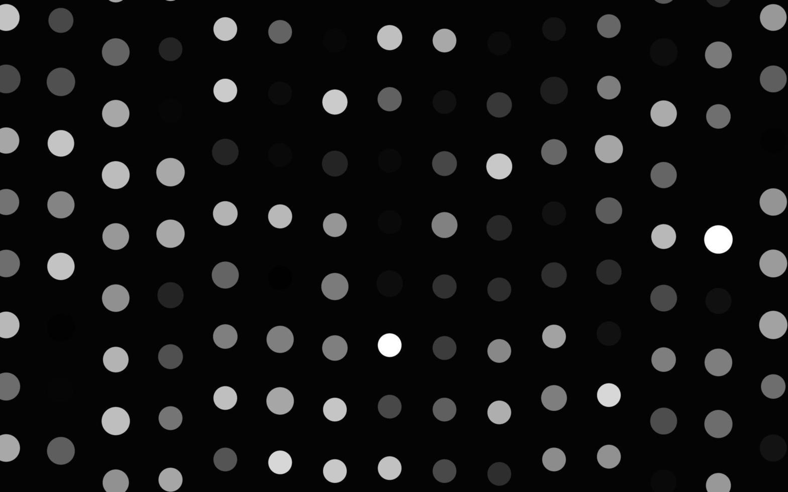 Dark Silver, Gray vector pattern with spheres.
