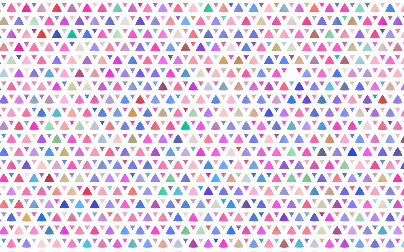 Light Multicolor, Rainbow vector seamless pattern in polygonal style.