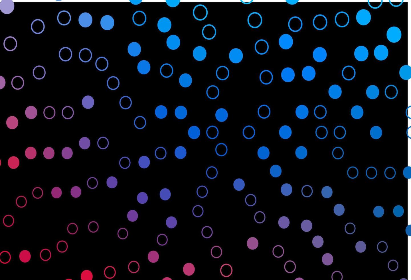 Dark Blue, Red vector backdrop with dots.