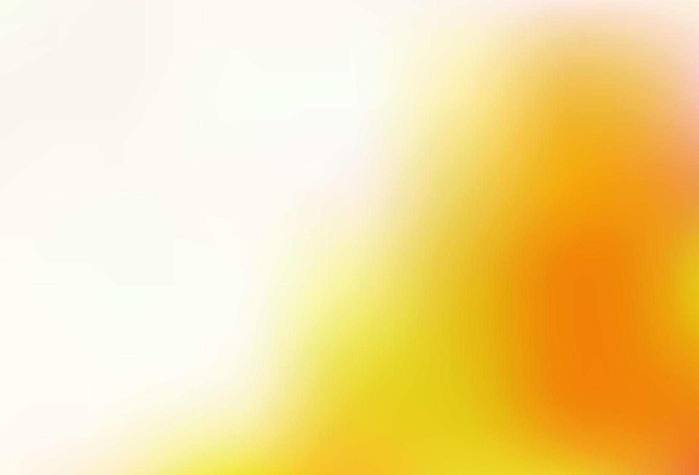 Light Yellow, Orange vector abstract bright background.