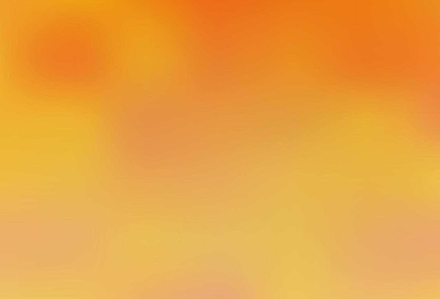 Light Orange vector blurred bright pattern.