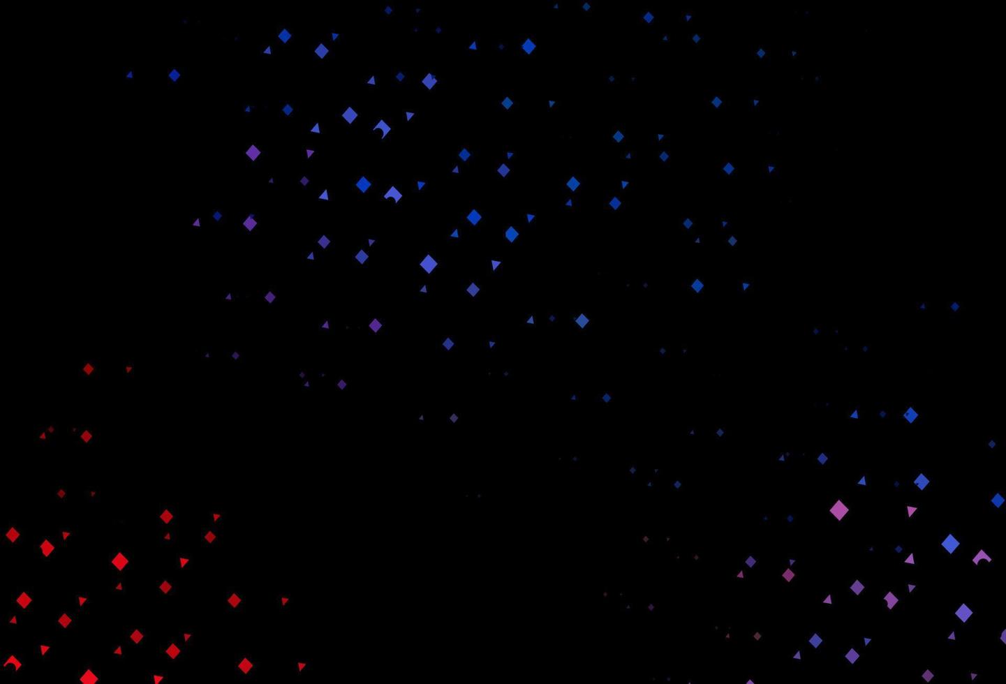 Dark blue, red vector layout with circles, lines, rectangles.
