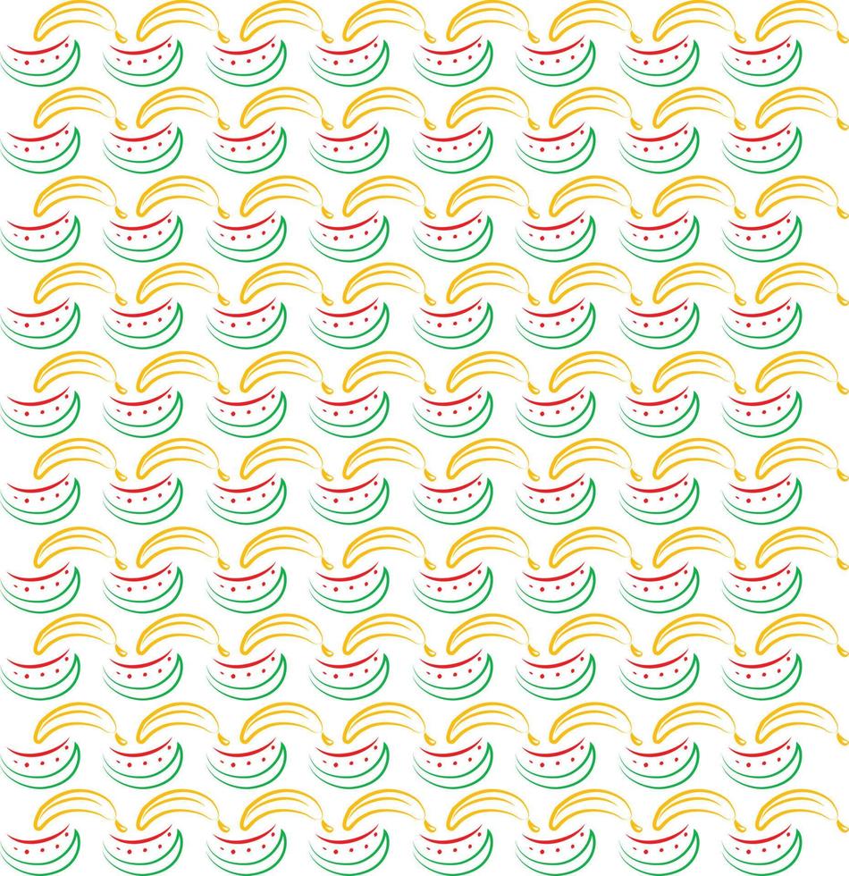Fruits Pattern Background vector