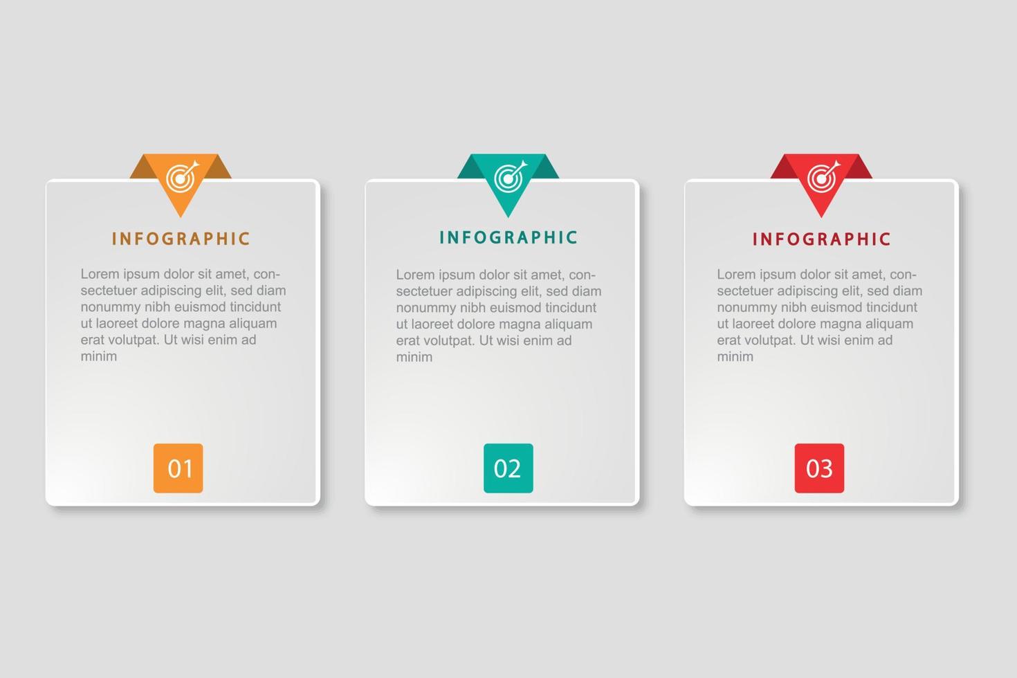 Infographic template vector
