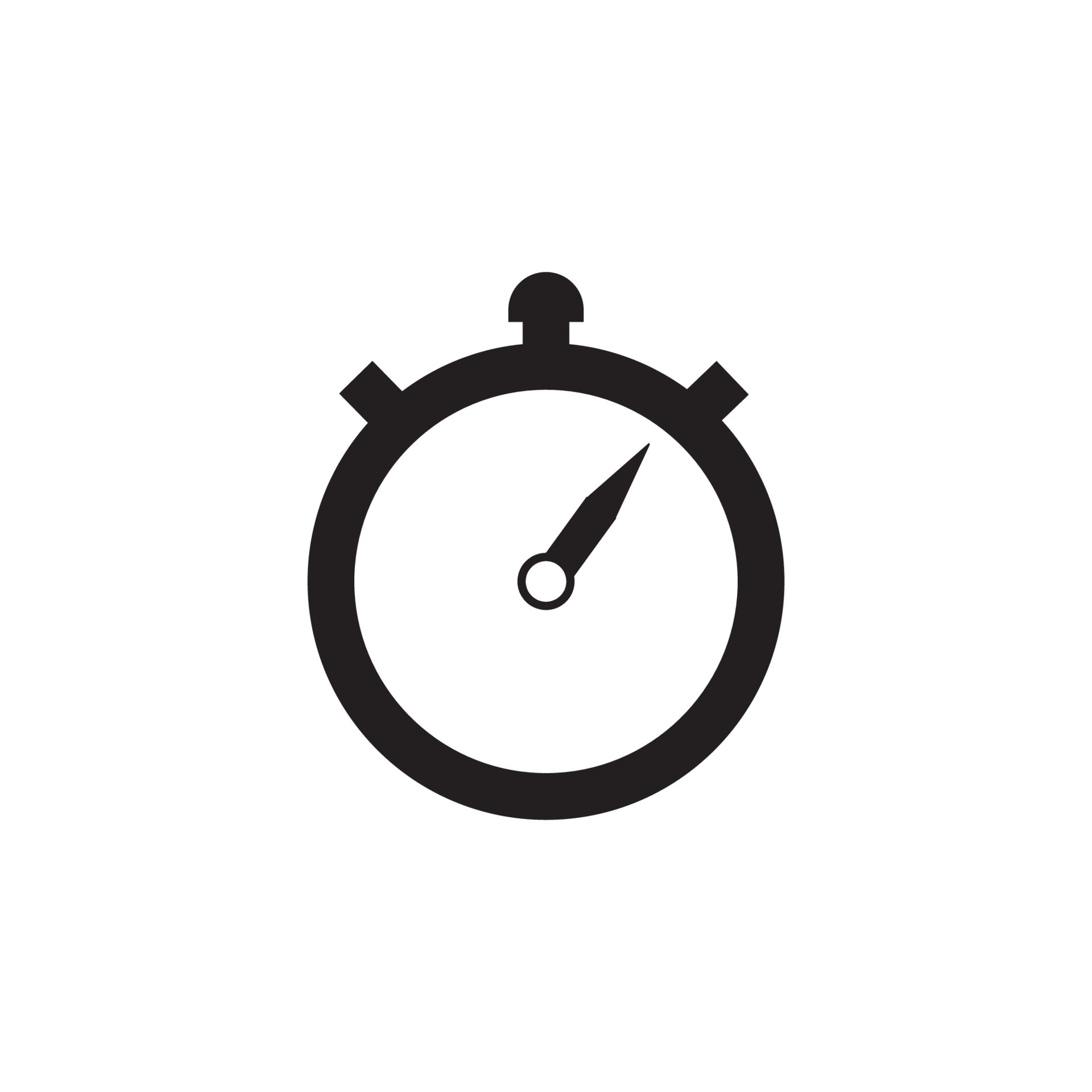 stopwatch icon logo vector 11335748 Vector Art at Vecteezy