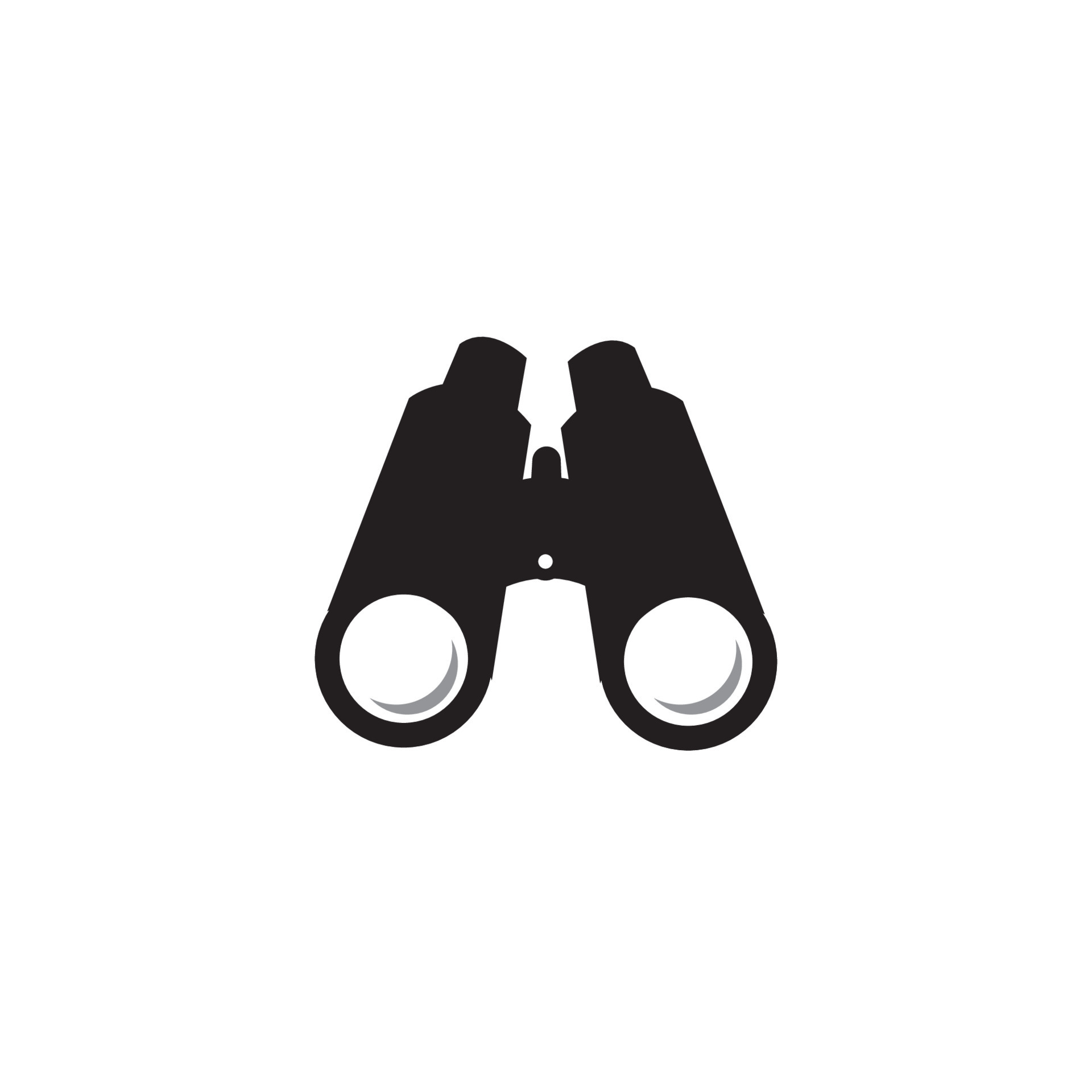binoculars icon logo vector 11335911 Vector Art at Vecteezy