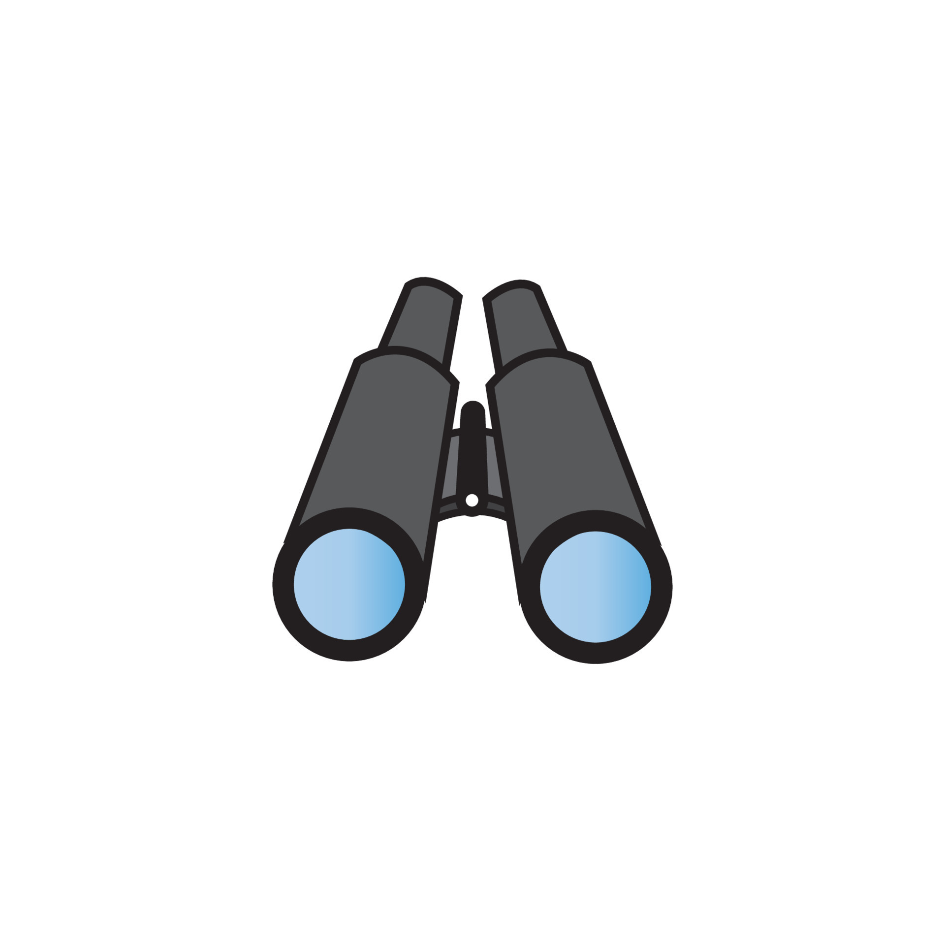 binoculars icon logo vector 11336237 Vector Art at Vecteezy