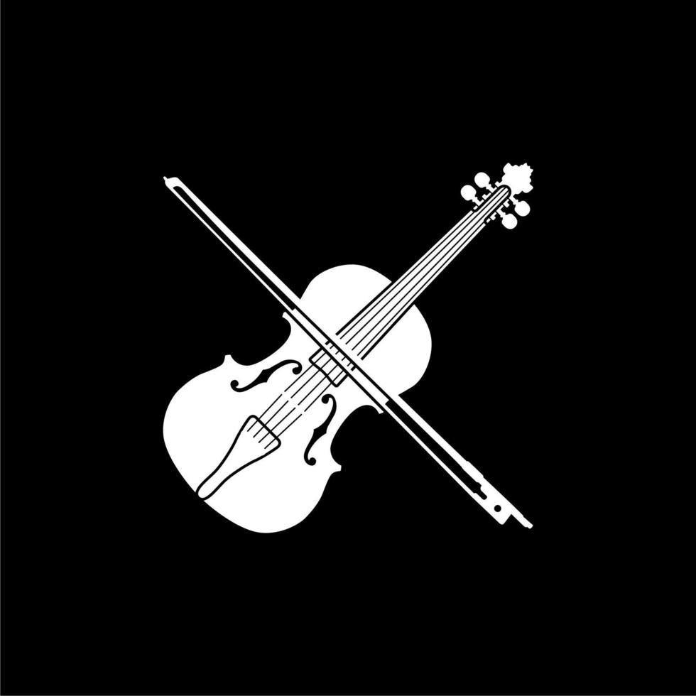 violín viola violonchelo violín contrabajo contrabajo diseño vectorial vector