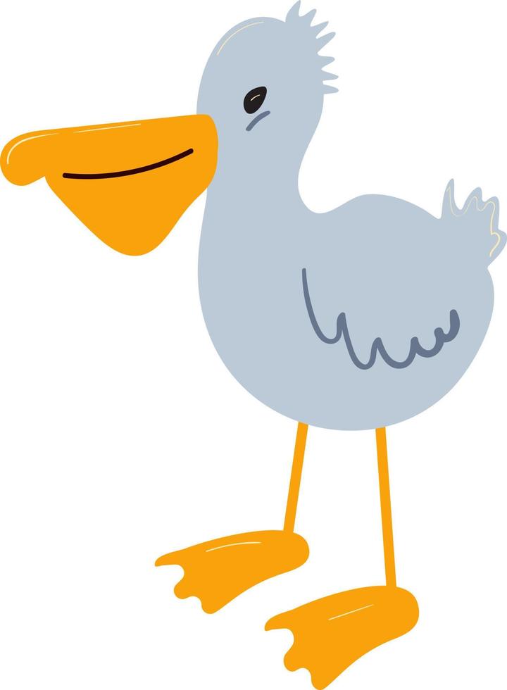 Albatross zoo bird vector