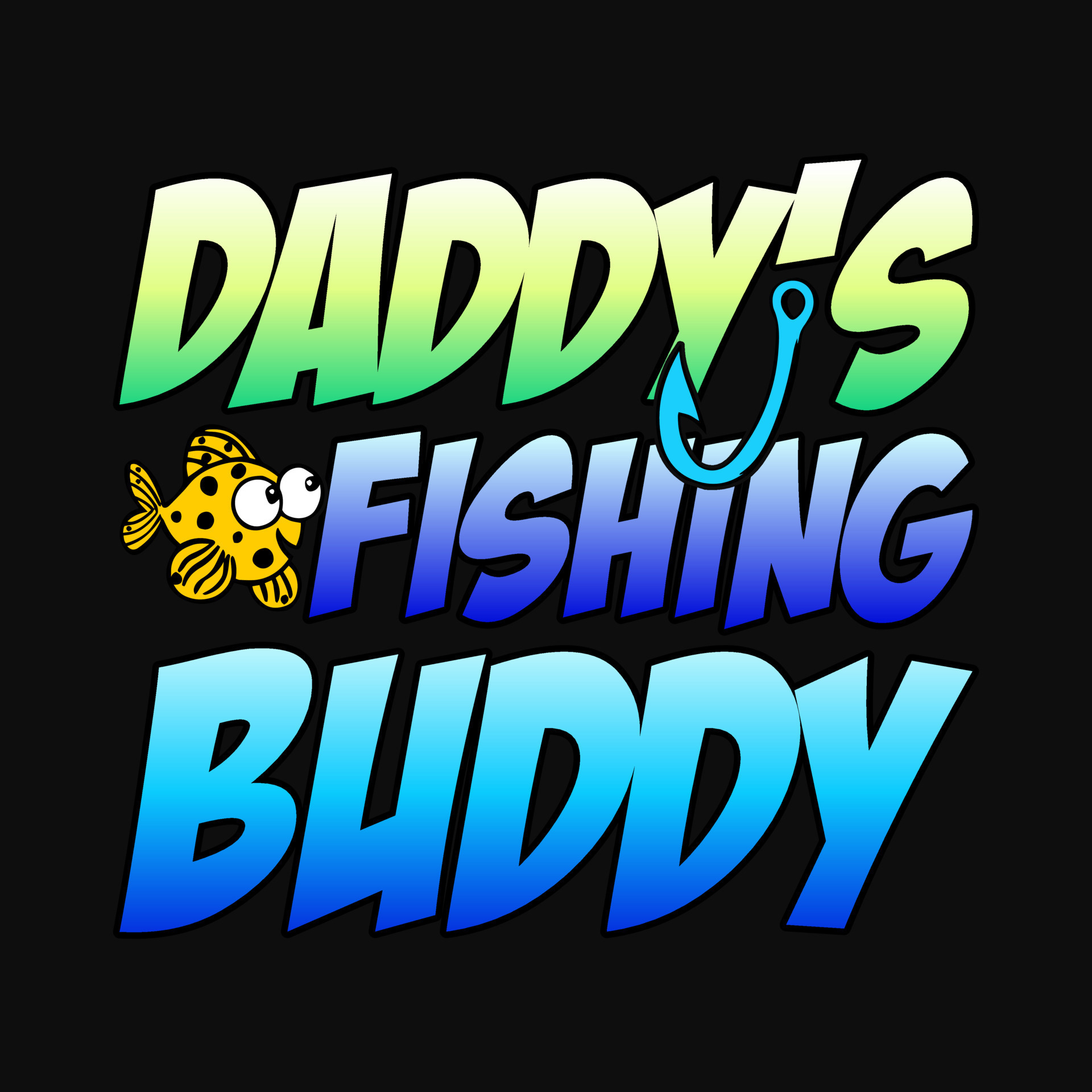 Daddy's fishing buddy - fisherman, boat, fish vector, vintage fishing  emblems, fishing labels, badges - fishing t shirt design 11336946 Vector  Art at Vecteezy