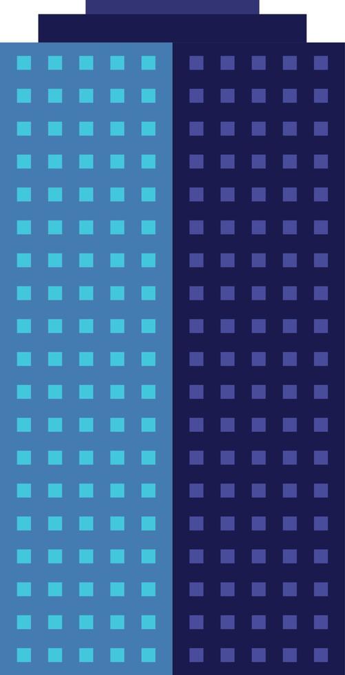 House many floors in the city. vector