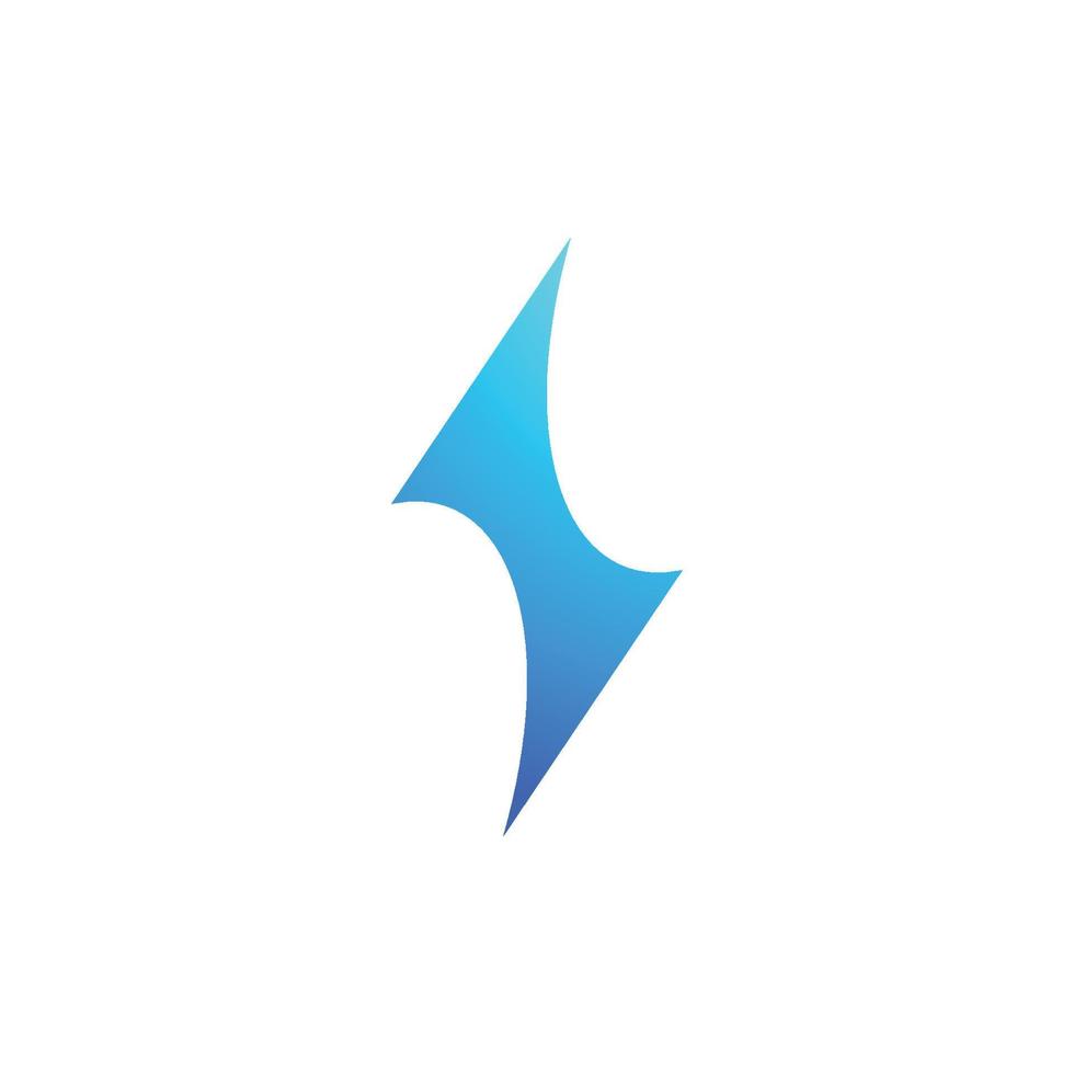 Lightning logo. Electrical energy  Flash or symbol of power. The concept of speed  fast  fast  fast. Vector illustration  clip art.