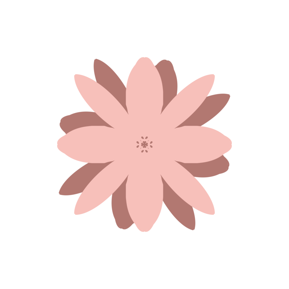 Layered Flower Clip Art 11337352 PNG