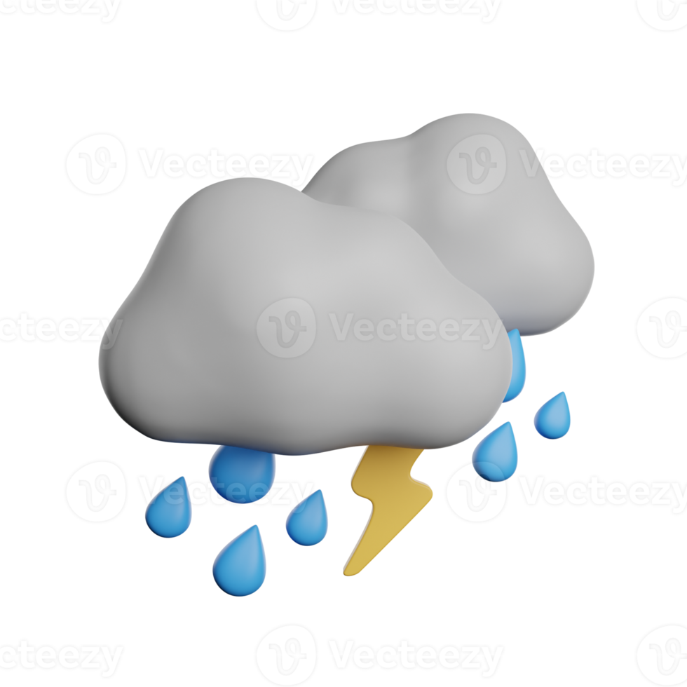 tormenta de lluvia nublada png