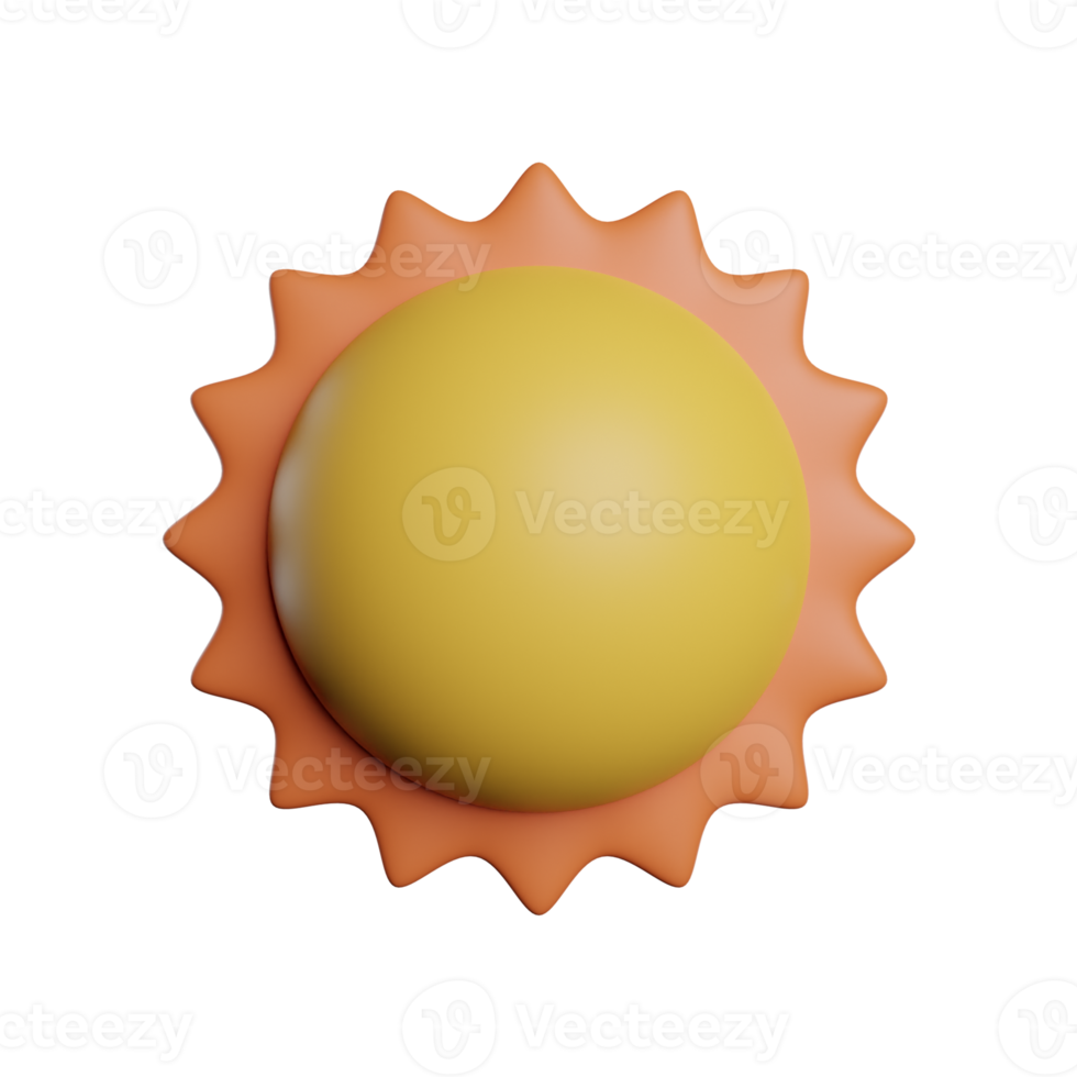 Yellow Sun Bright png