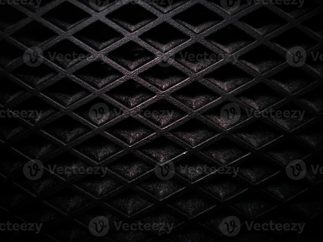 Dark black Geometric grid background Modern dark abstract vector texture backdrop photo