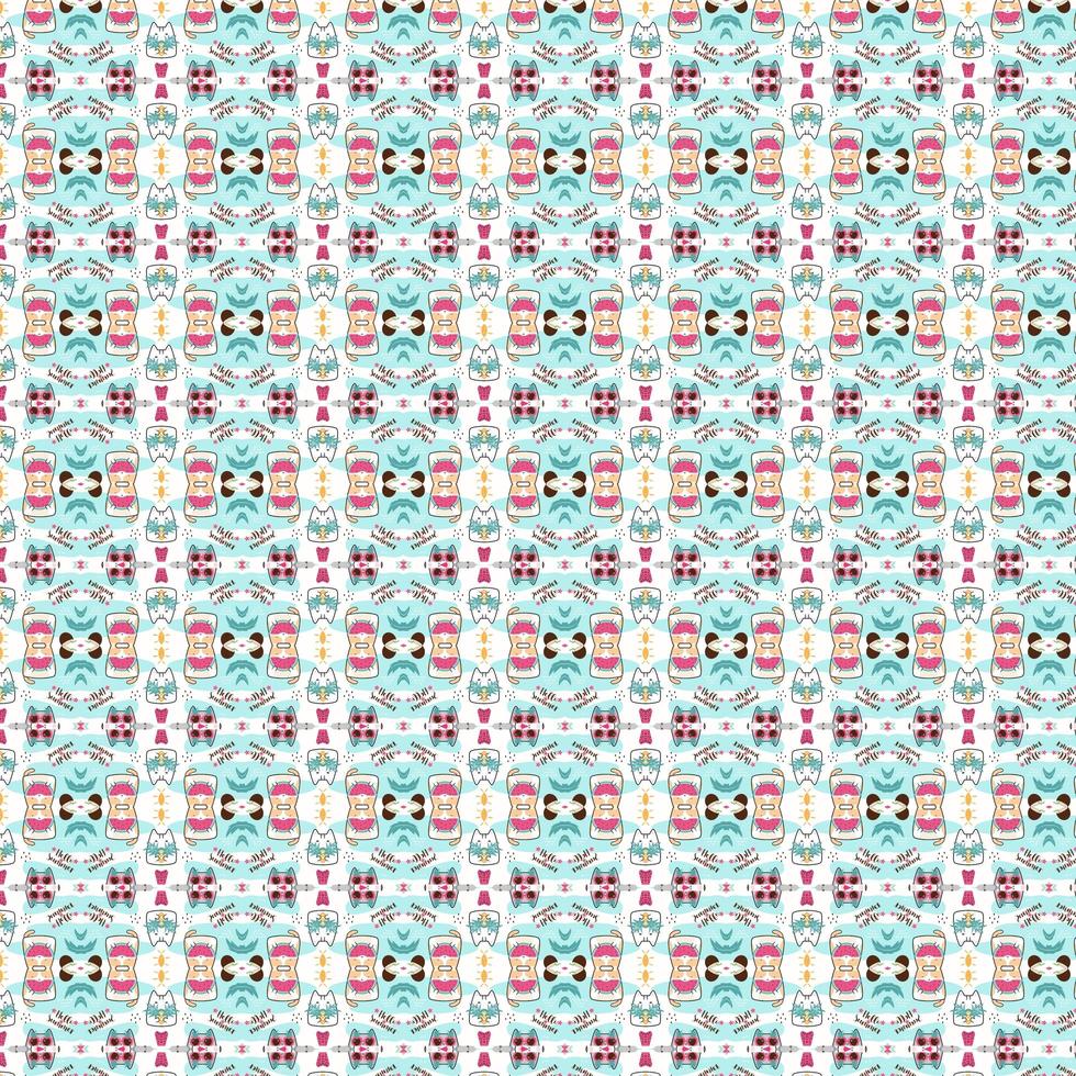 Multicolor Pattern Background,Unique Pattern Background. photo