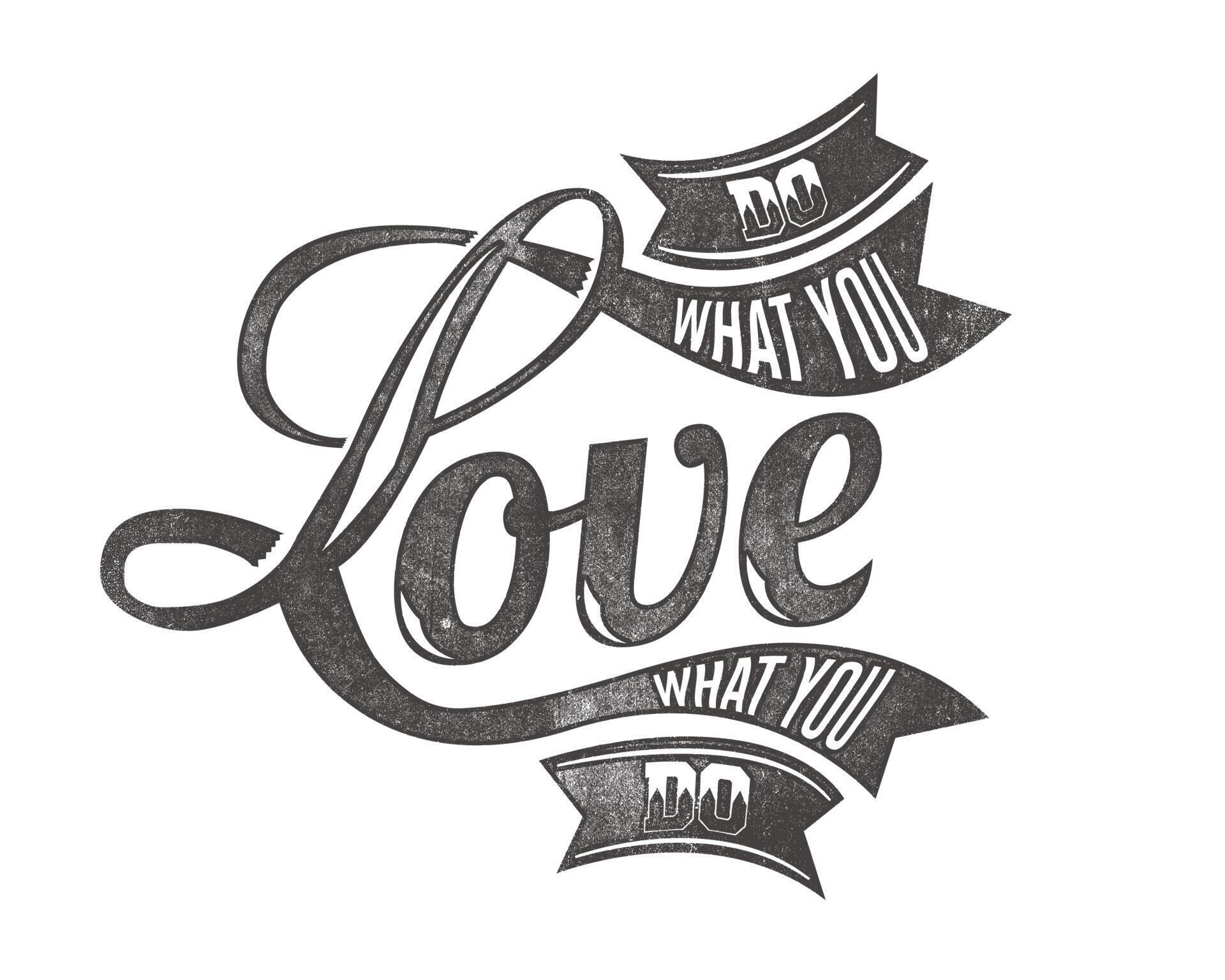 do what you love what you do t-shirt design vector graphics 11340792