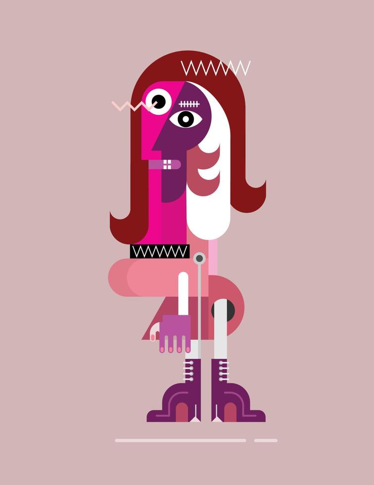 Woman vector illustration