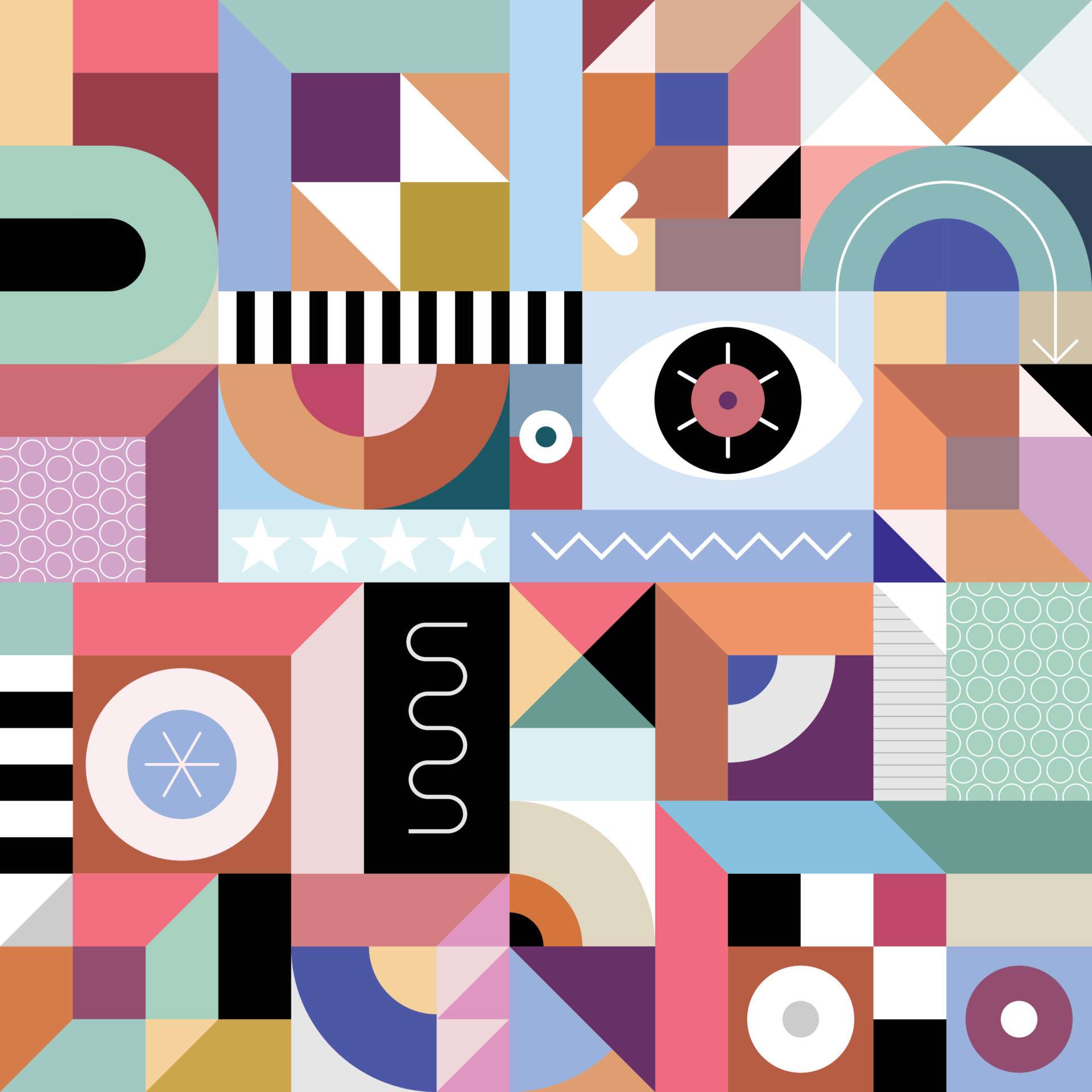 Abstract Geometric Art 11341442 Vector Art at Vecteezy