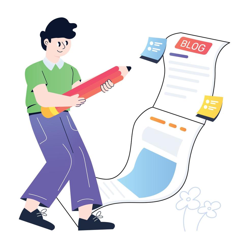 Customer assistance flat illustrative vector