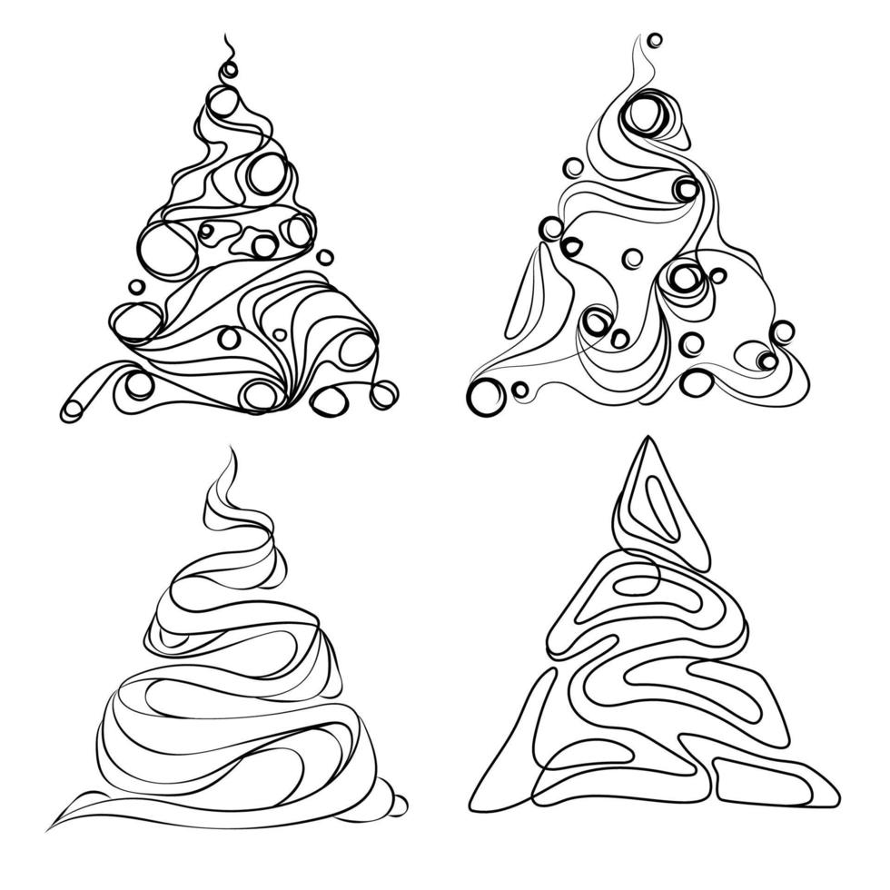 conjunto de árboles de navidad arte lineal dibujo elemento de diseño vectorial.árbol de navidad abstracto en estilo garabato,boceto en blanco y ón vectorial ,logotipo,impresión,signo,diseño de línea de icono 11344262 ... conjunto de árboles de navidad arte lineal dibujo elemento de diseño vectorial.árbol de navidad abstracto en estilo garabato,boceto en blanco y ón vectorial ,logotipo,impresión,signo,diseño de línea de icono 11344262 ...