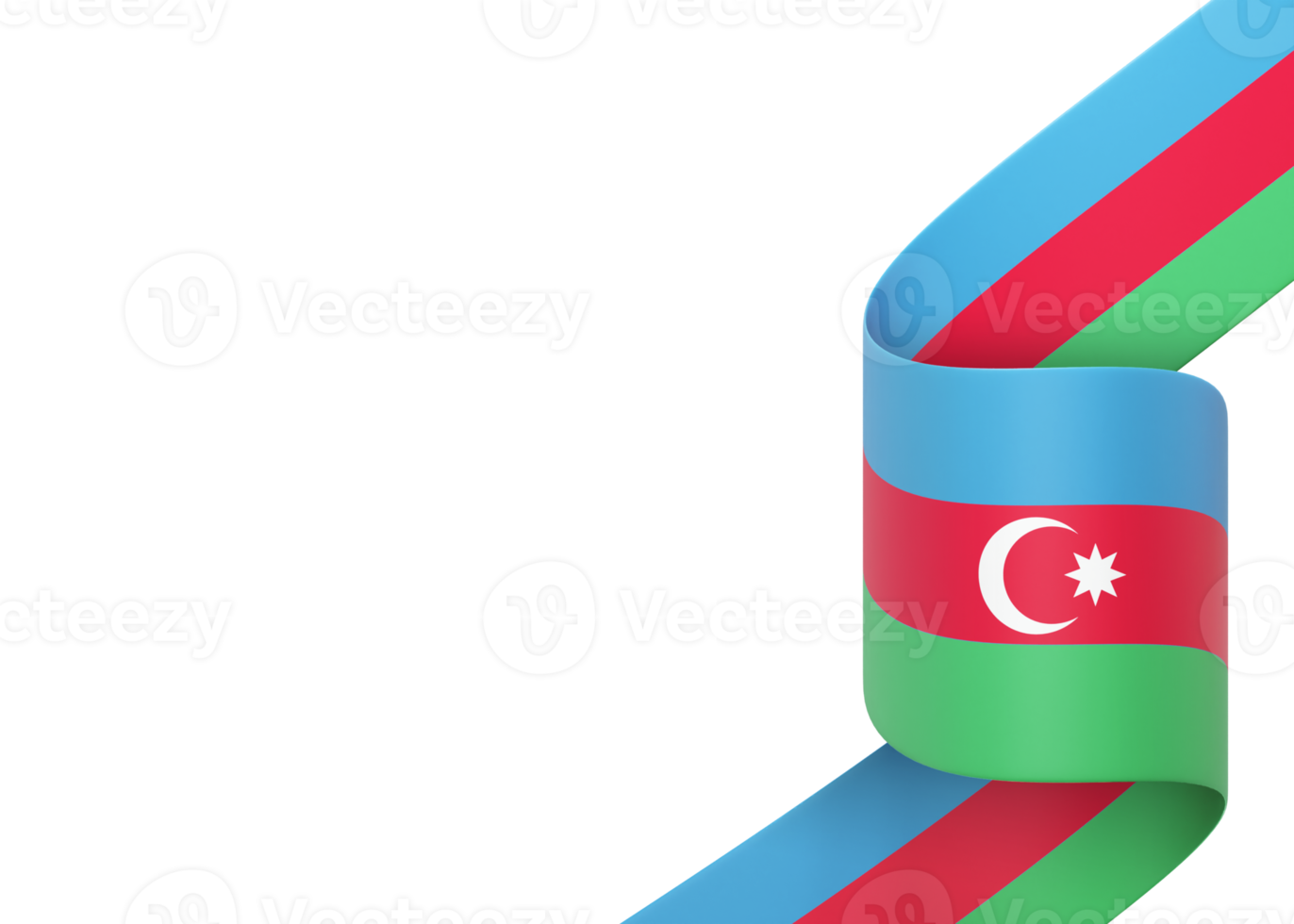aserbaidschan flag design nationaler unabhängigkeitstag banner element transparenter hintergrund png