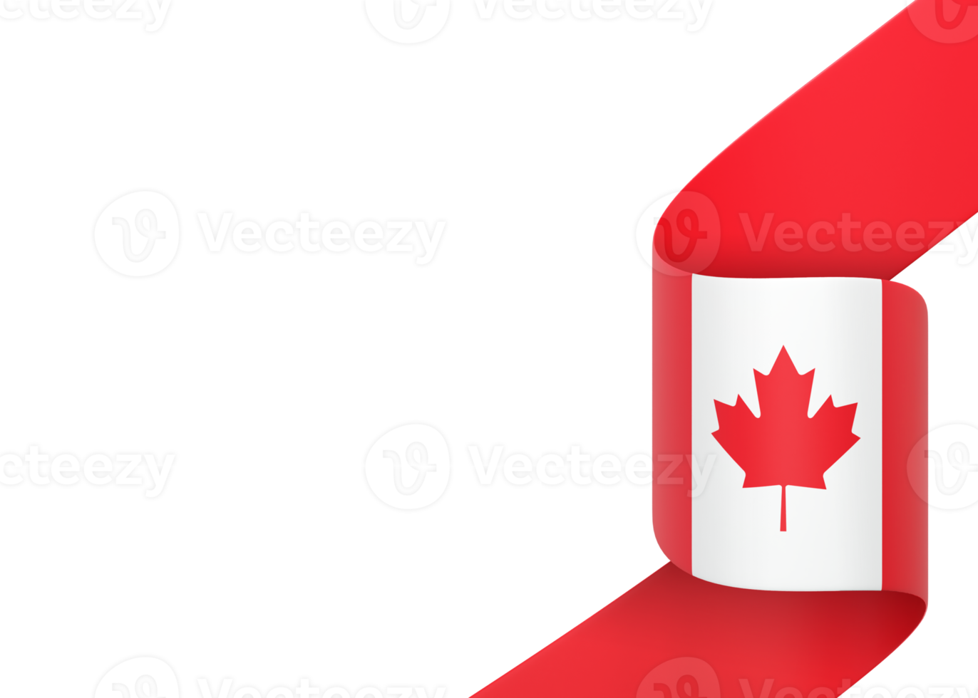 kanada flagga design nationell oberoende dag baner element transparent bakgrund png