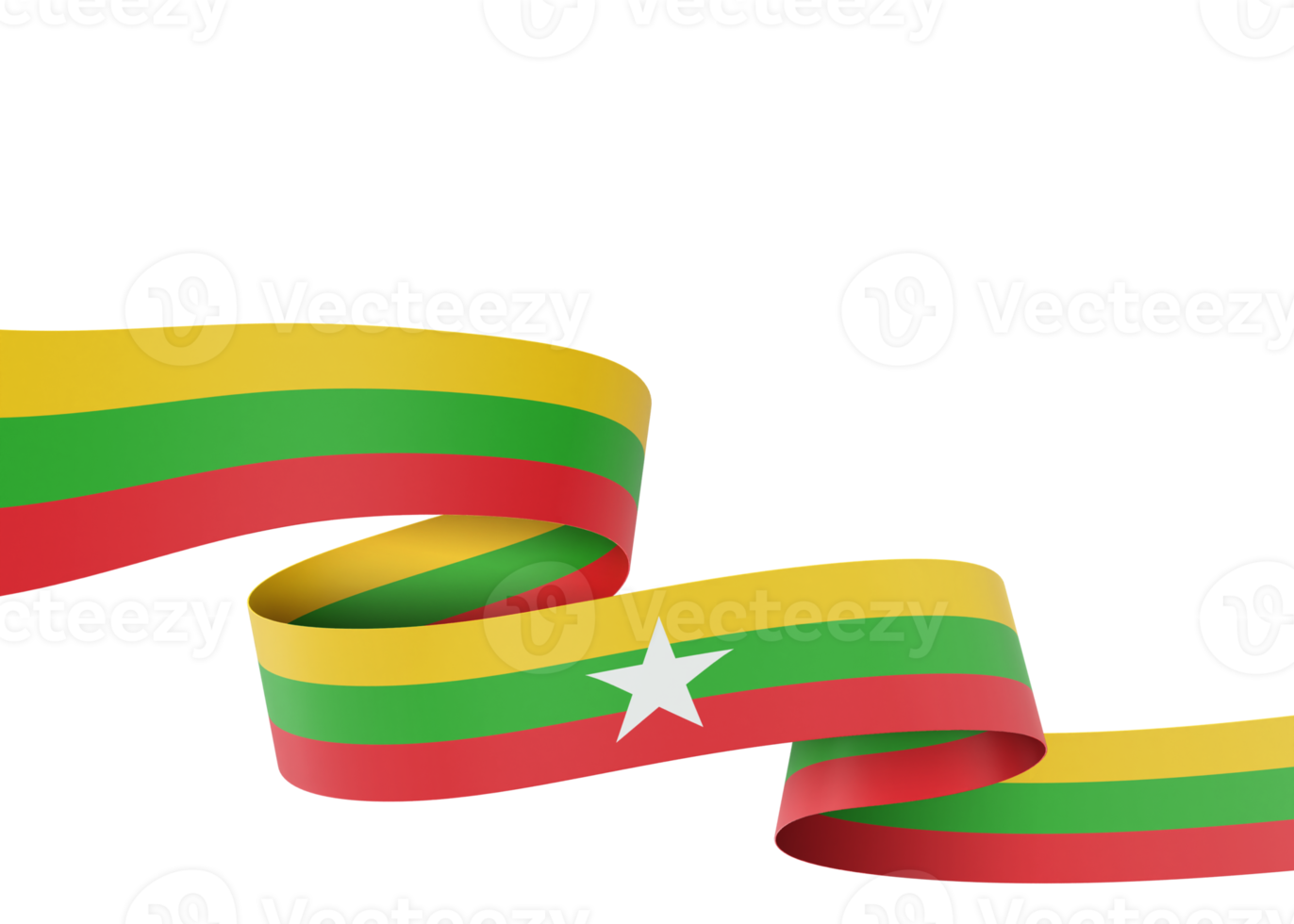 myanmar flagga design nationell oberoende dag baner element transparent bakgrund png