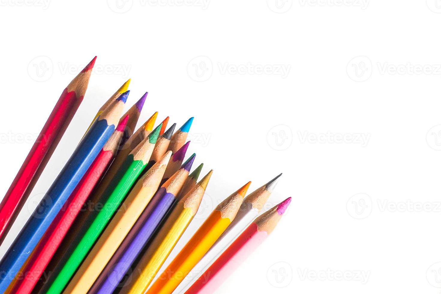 colored pencils for students to use in school or professional photo