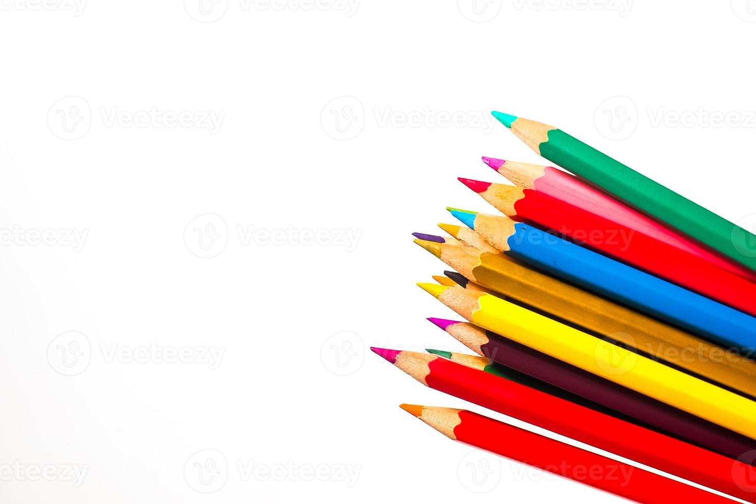 colored pencils for students to use in school or professional photo