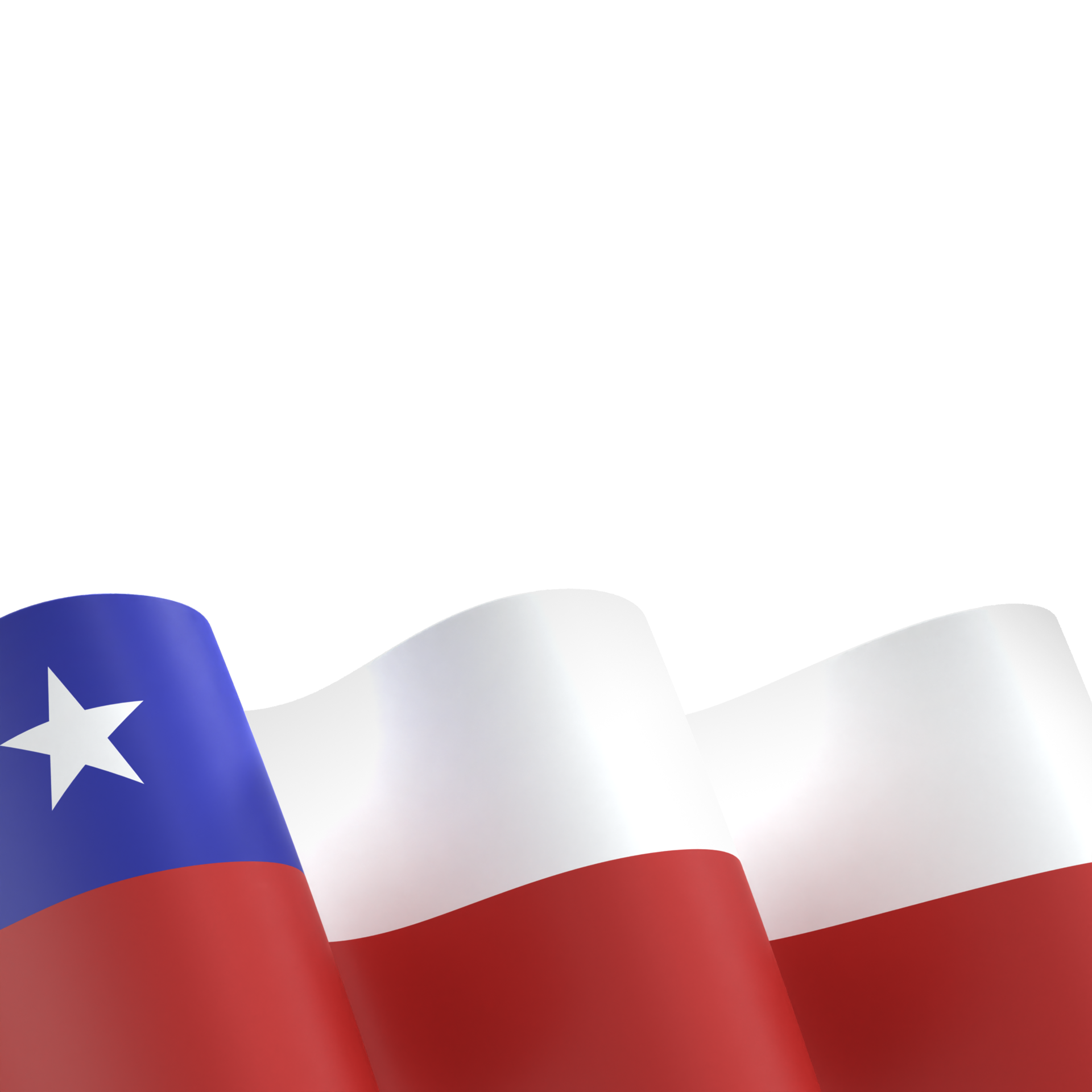 diseño de la bandera de chile elemento de la bandera del día de la