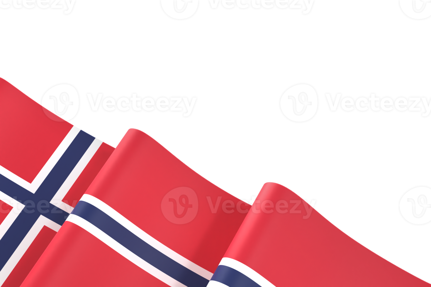 Norge flagga design nationell oberoende dag baner element transparent bakgrund png