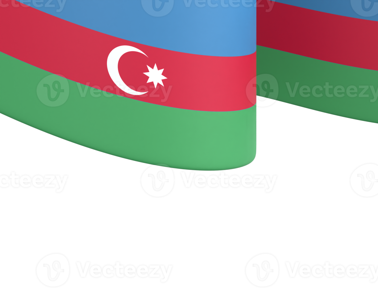 Azerbeidzjan vlag ontwerp nationaal onafhankelijkheid dag banier element transparant achtergrond PNG