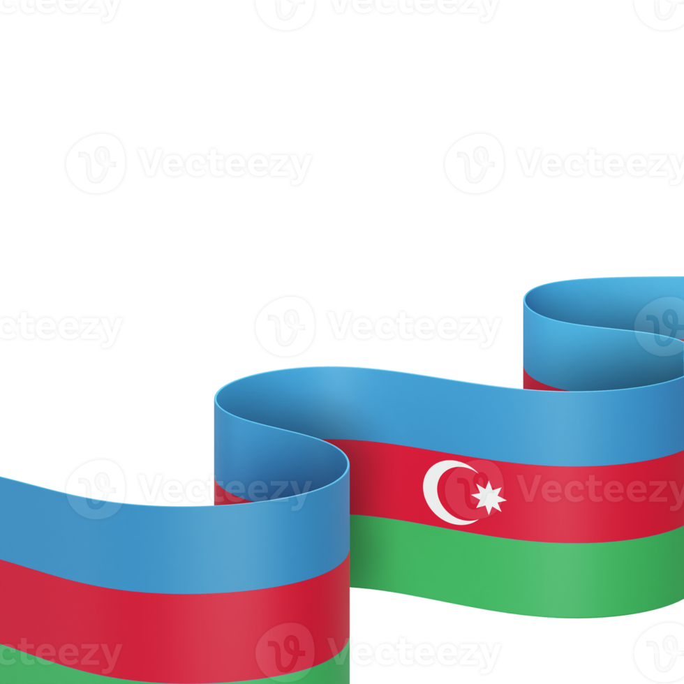 azerbaijan flagga design nationell oberoende dag baner element transparent bakgrund png