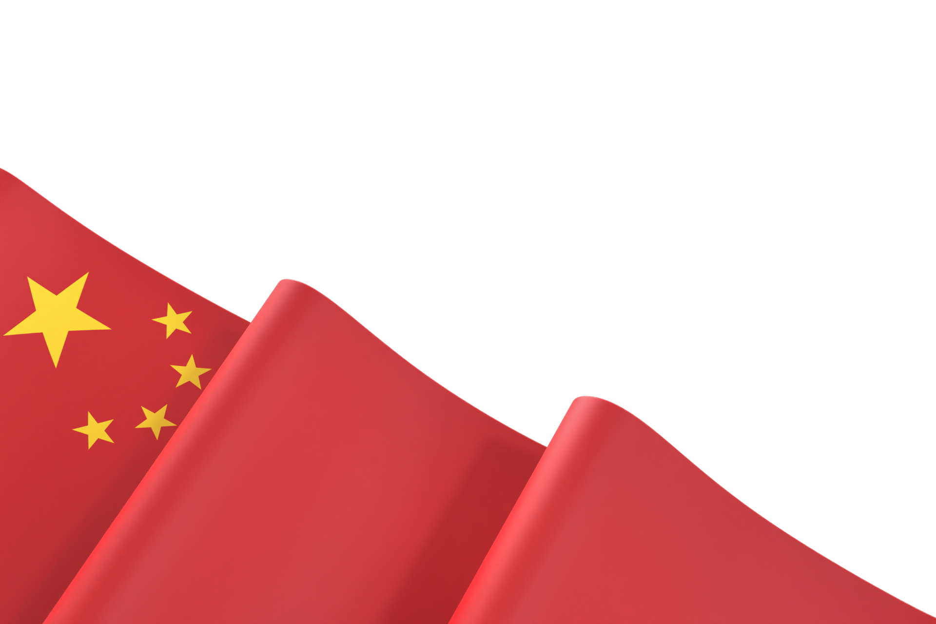 China flag design national independence day banner element transparent