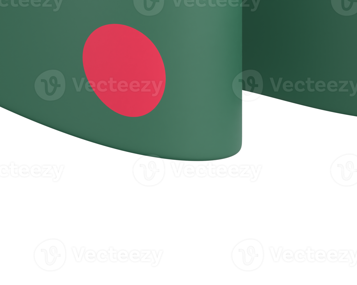 bangladesh flagga design nationell oberoende dag baner element transparent bakgrund png