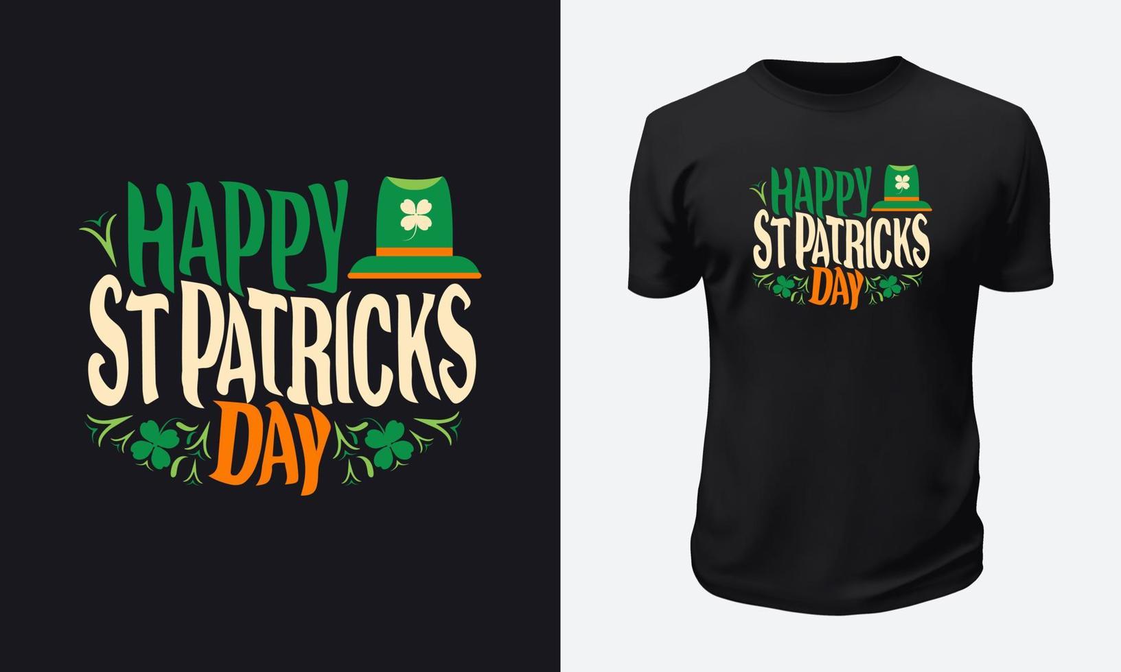 St. Patricks Day T shirt Design vector