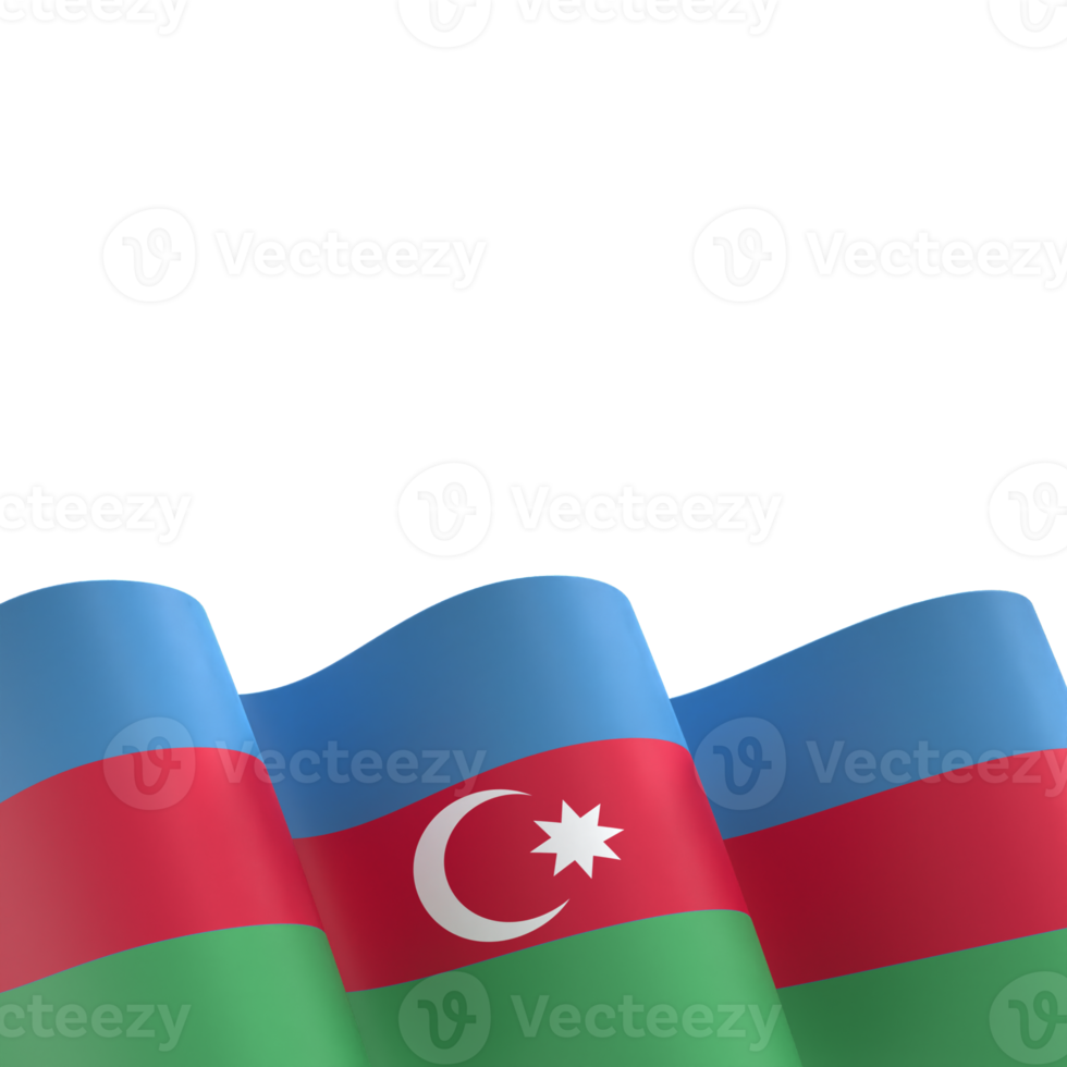 azerbaijan flagga design nationell oberoende dag baner element transparent bakgrund png