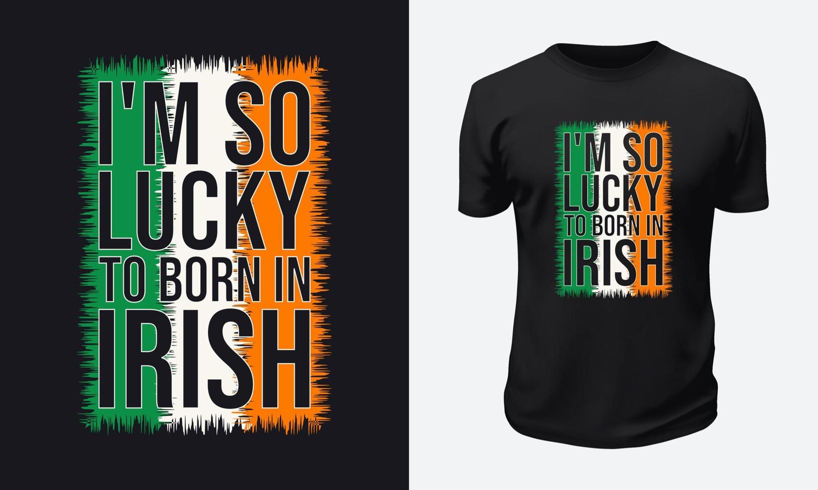 St. Patricks Day T shirt Design vector