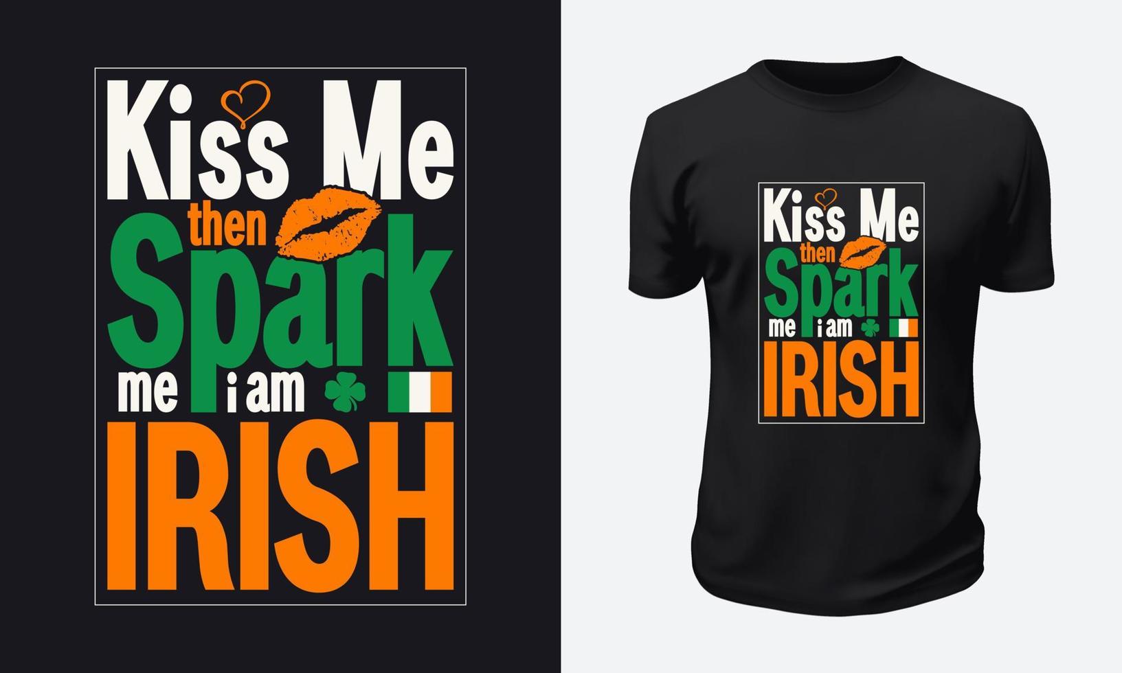 St. Patricks Day T shirt Design vector