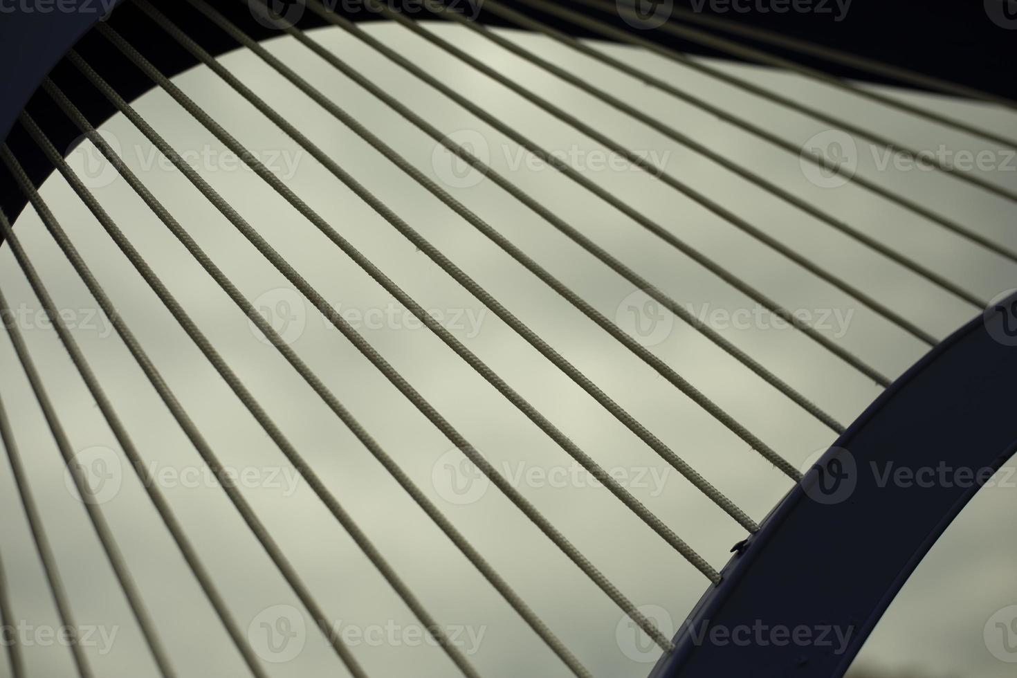Industrial grid. Fence details. Item with slats. photo