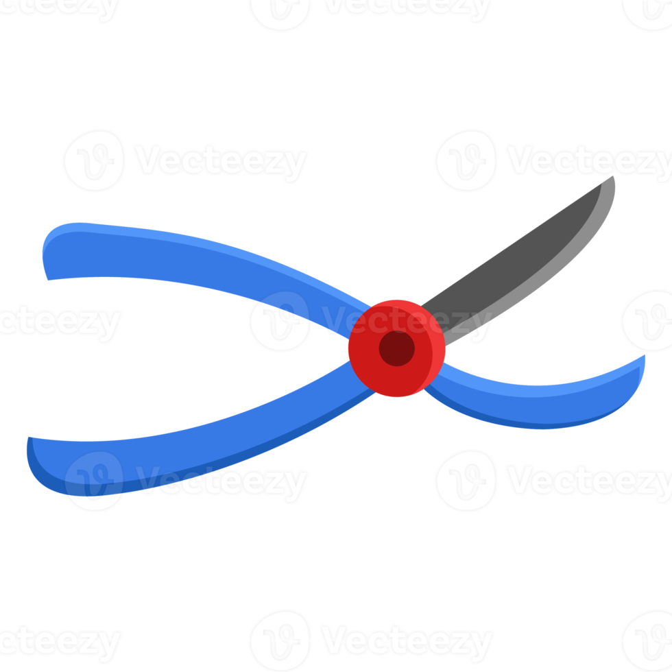 Pruning Shear Icon Flat Illustration png