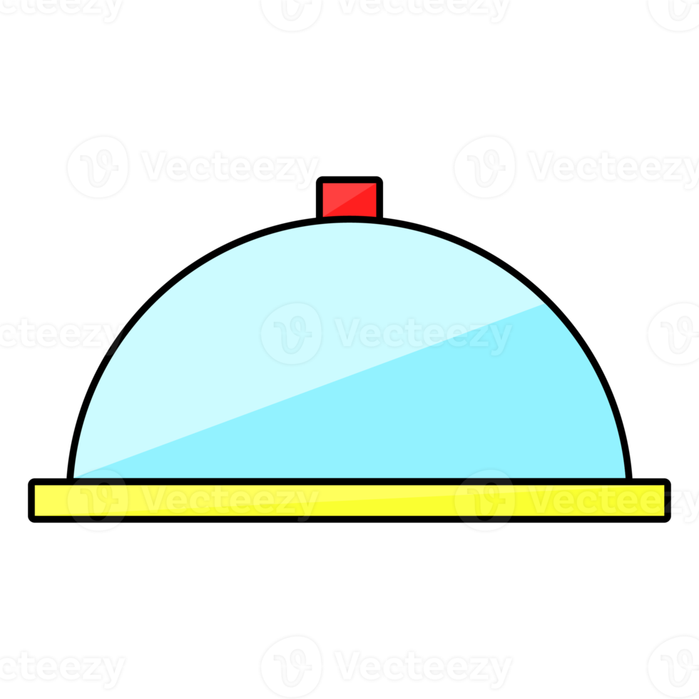 Tray Platter Icon cloche Flat Design png