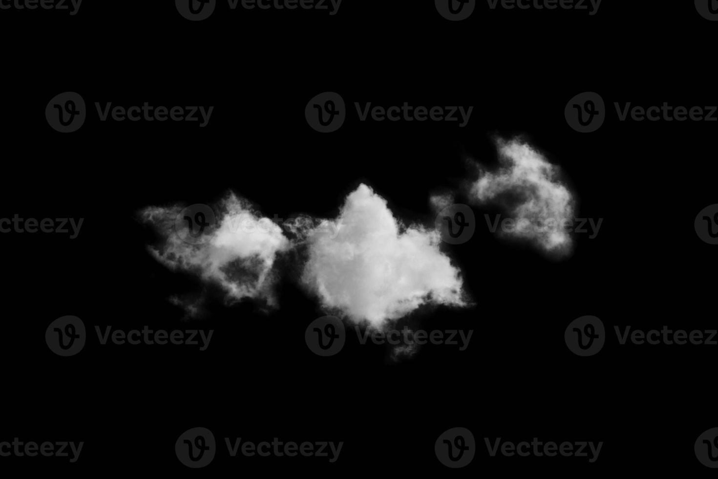 Textured Smoke,Abstract black,isolated on black background photo