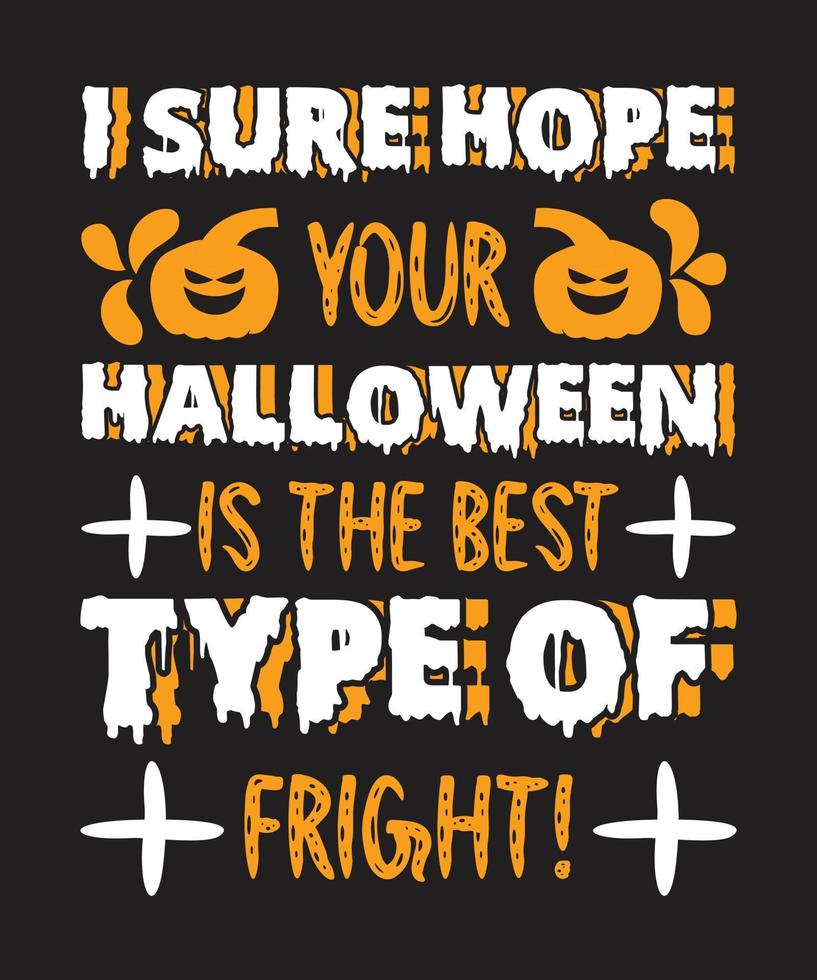 Halloween T-shirt Design vector