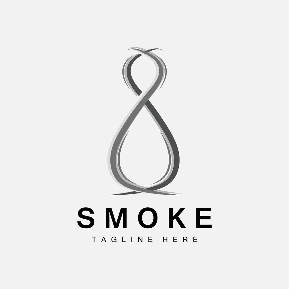 Steam Steam Logo Vector Hot Evaporating Aroma. Smell Line Illustration, Cooking Steam Icon, Steam Train, Baking, Smoking