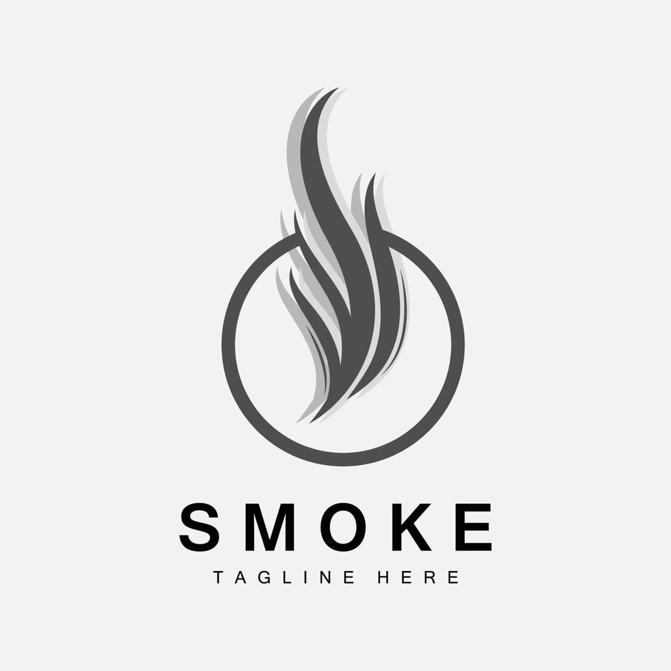 Steam Steam Logo Vector Hot Evaporating Aroma. Smell Line Illustration, Cooking Steam Icon, Steam Train, Baking, Smoking
