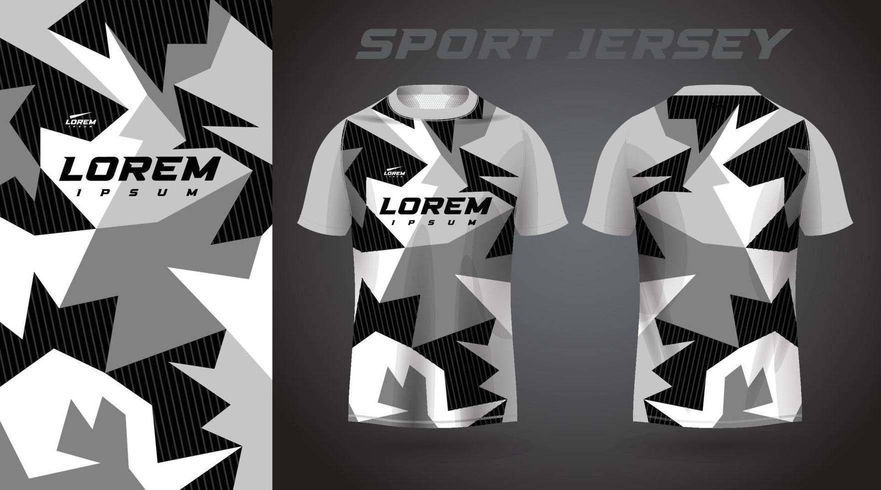 black white shirt sport jersey design 11351635 Vector Art at Vecteezy